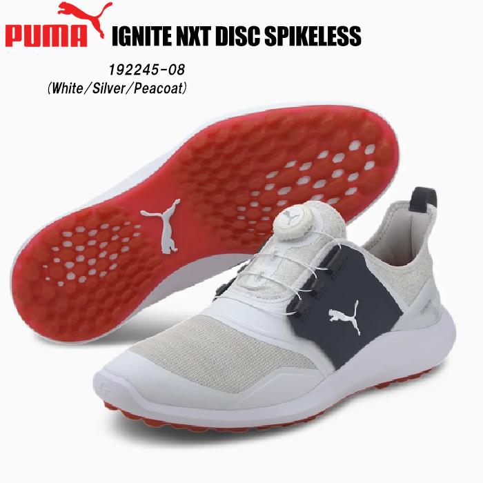 プーマ PUMA 192245-08 IGNITE NXT DISC Boa メンズ ゴルフ シューズ ホワイト/ピーコート(08)  :PUMA-192245-08:ゴルフショップ ウィザード - 通販 - Yahoo!ショッピング