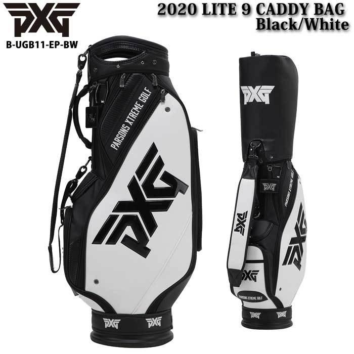 PXG 2020 LITE 9 CADDY BAG Black/White ライト キャディバッグ PXG 2020 LITE 9 CADDY BAG Black/White ライト キャディバッグ
