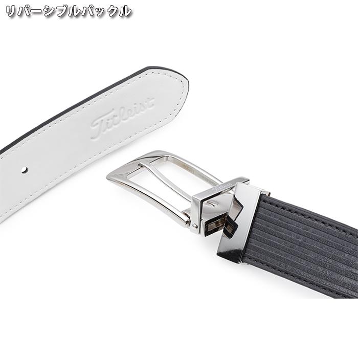 タイトリスト Titlest AABT11 REVERSIBLE BELT リバーシブル ベルト ゴルフ｜wizard｜05