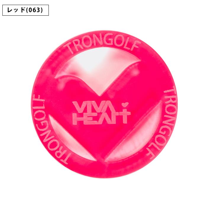 VIVA HEART - 【新品タグ付き】 ビバハート ♡ ビバガール 3点セット VIVA HEART ビバハート 013-94262 HEART×TRON ゴルフ マーカー