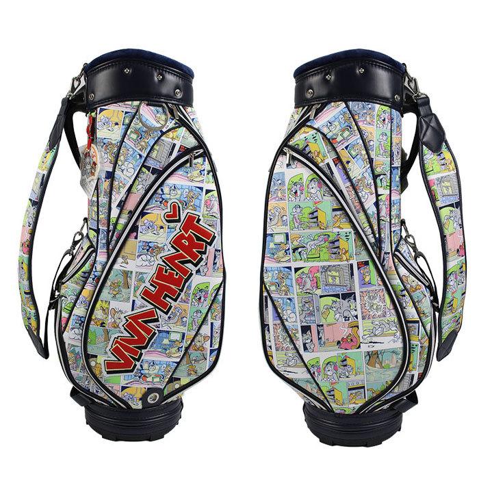 ビバハート Vivaheart 016 Tom Amp Jerry イラスト キャディバッグ トム ジェリー 9インチ ゴルフバッグ ゴルフショップ ウィザード 通販 Paypayモール