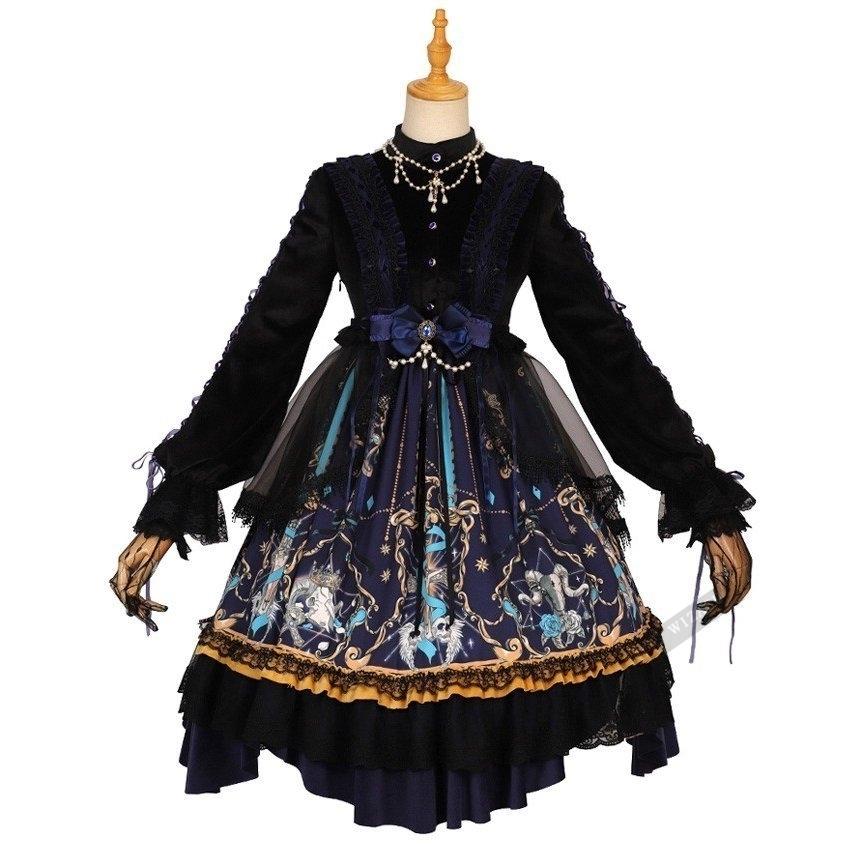ロリータ服 日常 ファッション 安い ブランド レディース ロリータ 可愛い ゴスロリ ワンピース 大きいサイズ ディアム丈 華麗 Lolita コスプレ衣装 Xxs Xxxl Llt3533a Wizasu 通販 Yahoo ショッピング