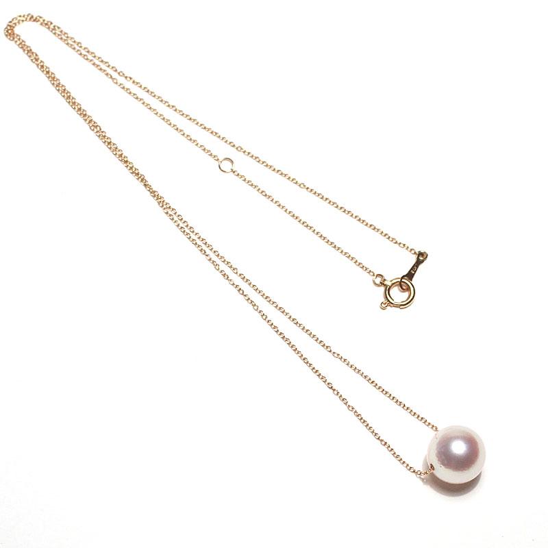 K18真珠ペンダントネックレス.チェーン40センチ K18真珠ペンダントネックレス.チェーン40センチ 真珠パール ペンダント