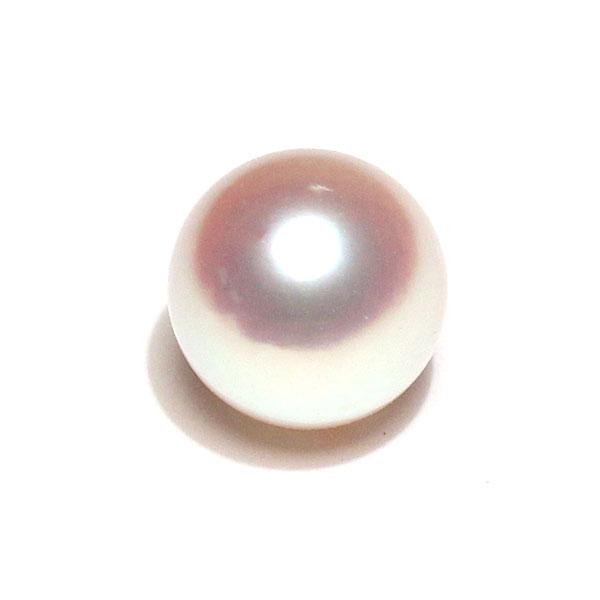 宝石ルース ルース真珠 あこや真珠10mmUP 1珠ごとの販売 10.0mm or 10.5mm 片穴あき ホワイト色 テリ良い あこや真珠では最大級の大きさ 珠のみ | 