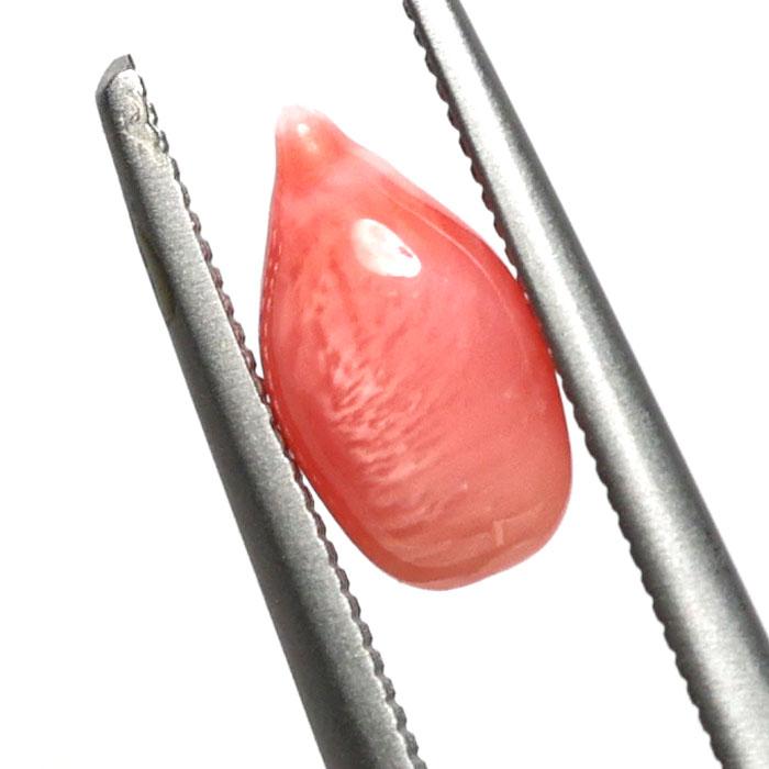 コンクパールルース0.92ct 8.7mm×4.7m×3.35mmメラメラ炎模様