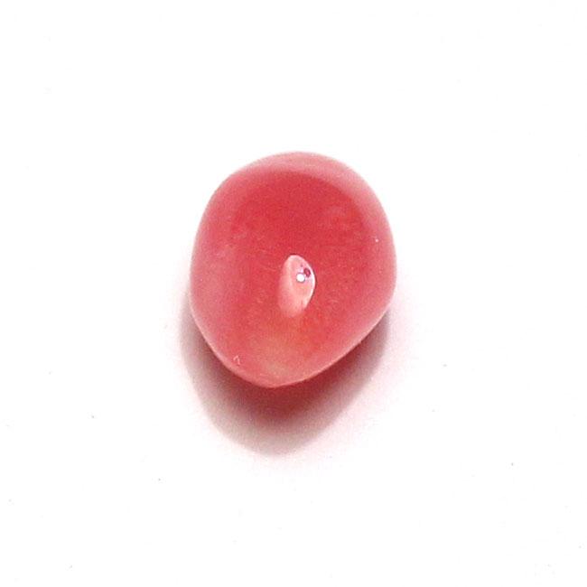 コンクパールルース0.71ct 6.3mm×4.2mm×3.7mm 火炎模様みられる良い色 