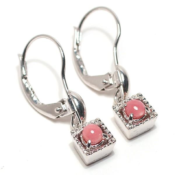 ピアス コンクパール2pcで0.37ct/0.18ct＆0.19ct Pt900枠 ジャーマン