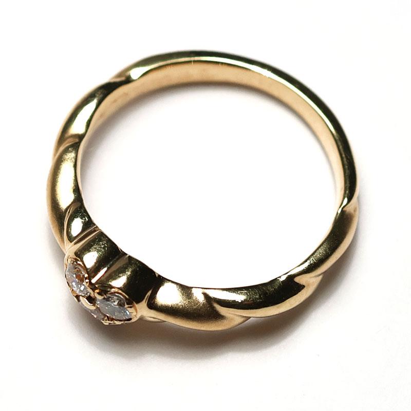 k18ハートリング サイズ4 【公式通販】