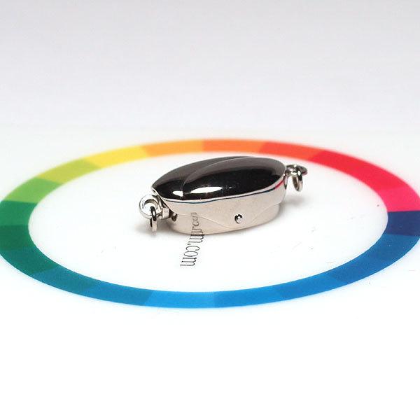 留め具 クラスプ チタン製差し込み式クラスプ Mサイズ 日本製 軽量タイプ パールネックレス用 アクセサリー留め具 片面 送料430円対応商品 |  | 06