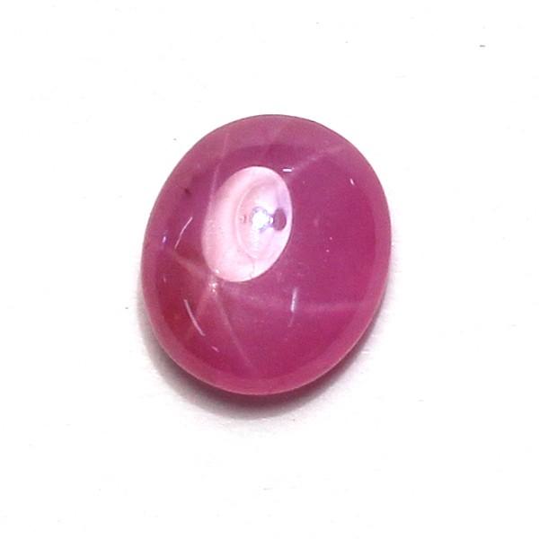 スタールビー 宝石ルース 裸石 スタールビー0.971ct 6条のスターがはっきり 6.6mm