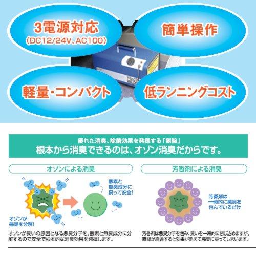 自動車用オゾン脱臭機 剛腕300 GWN-300CT|wizkk|03