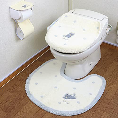 宅配 3点 トイレマット Ubc セット ペーパーホルダーカ 兼用 洗浄暖房便座 O型 U型 グレー アイボリー キャット かわいい トイレ用品 Oyostate Gov Ng