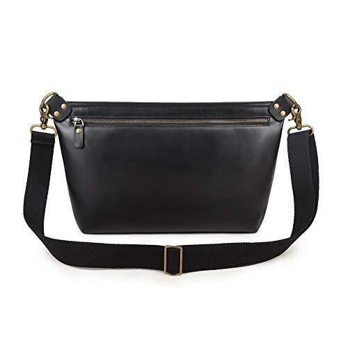 斜めがけ レザー ショルダーバッグ バッグ ブランド メンズ レザー センチ レディーズ 本革 ファスナー 小さめ 人気 011 ブランド A B07wwss799 2702 旅行 Wizk K本店 Ta011