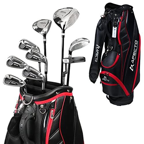 激安先着AFECTO（アフェクト） メンズ ゴルフ ゴルフセット クラブ9本