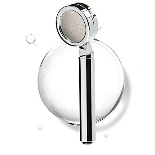 マイクロナノバブルシャワーヘッド プレミアムシャワーヘッド シルバー