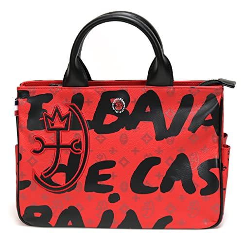 特上美品 [カステルバジャック] トートバッグ ヤリス メンズ アカ