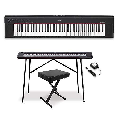YAMAHA NP-32B(ブラック) ポータブルキーボード スタンド・イスセット