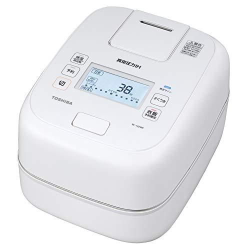 東芝　真空圧力IHジャー炊飯器　5.5合炊き　グランホワイトTOSHIBA　炎匠炊き　RC-10ZWP-W