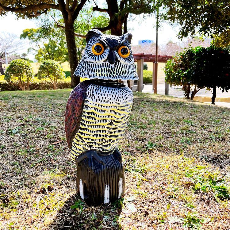 ☆ 名古屋帯 梟 枝葉にとまるフクロウ 黒色 縮緬 O-4152 名古屋帯 九寸 京都 しょうざん 高級 正絹 グレー 梟 ふくろう