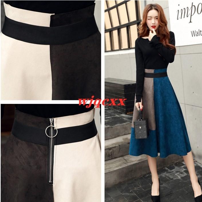 ワンピース レディース 40代 春 秋 きれいめ膝丈 スカートセットアップ 上品 Aライン 長袖 ボートネック 配色ワンピース着痩せ 通勤 結婚式 お出かけ A01 ワンエメリー 通販 Yahoo ショッピング