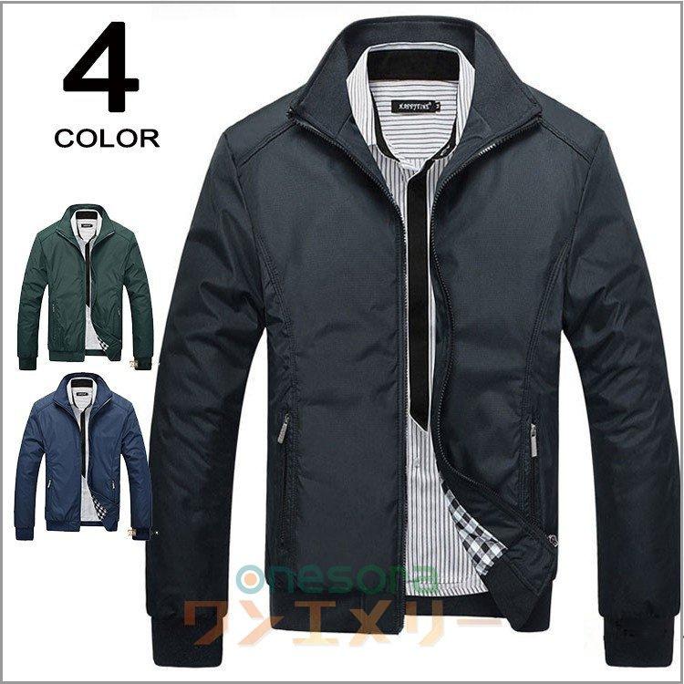 スイングトップ メンズ 春服 ジャケット ビジネスジャケット ジップアップ ジャンパー 立ち襟 ブルゾン ライトアウター 新作 30代 40代 父の日 Jk ワンエメリー 通販 Yahoo ショッピング