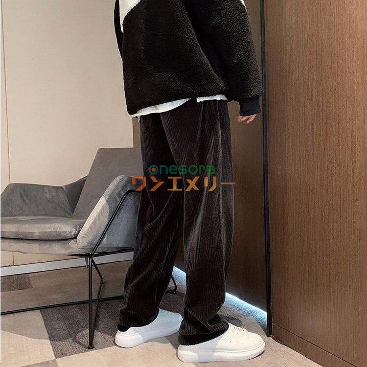 ワイドパンツ メンズ コーデュロイパンツ ストレート 秋冬 チノパン イージーパンツ 裏起毛 防寒 韓国ファッション オシャレカジュアルボトムス リブパンツ :mpans76836:ワンエメリー - 通販 - Yahoo!ショッピング ワイドパンツ メンズ コーデュロイパンツ ストレート 秋冬 チノパン イージーパンツ 裏起毛 防寒 韓国ファッション オシャレカジュアルボトムス リブパンツ :mpans76836:ワンエメリー - 通販 - Yahoo!ショッピング