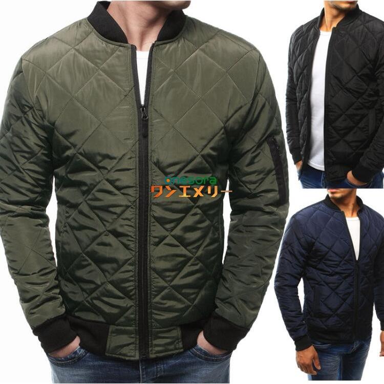 中綿ジャケット メンズ 防寒ジャケット 中綿コート 軽めアウター ジャンパー 軽量 防寒 薄手 ミリタリージャケット 暖 ジャケット 冬服 メンズ アウター Wjk012 ワンエメリー 通販 Yahoo ショッピング