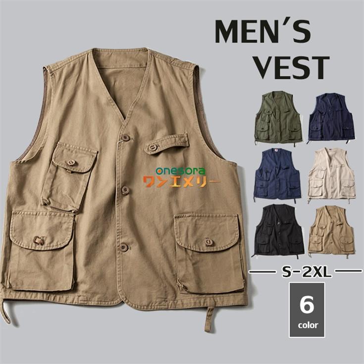 ベスト メンズ 夏 多機能ベスト メッシュベスト お釣りベスト アウトドアベスト 春 秋 作業服 カメラマン 登山 ミリタリー 撮影用 メンズベスト Wmj038 ワンエメリー 通販 Yahoo ショッピング