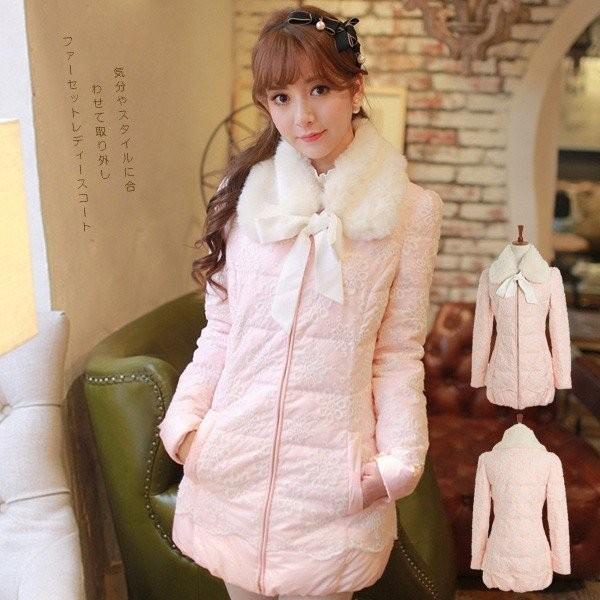 美品 波模様 鴨ダウン ファー付き かわいい レディースダウンコート レディースダウンコート 取り外しファー アウター レディースダウンコート ダウンコート オシャレ レディースコート 波模様 鴨ダウン ファー付き かわいい コート アウター Www Tsuyamaya Co Jp