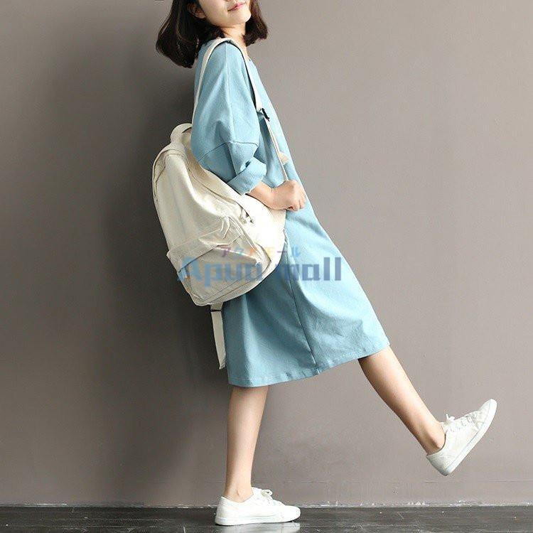 ワンピース レディース 秋冬 長袖ワンピース きれいめ 韓国風 可愛い ジャージワンピース ロング丈tシャツ 無地 オシャレ カジュアル ゆったり 通勤 2色 Y ワンエメリー 通販 Yahoo ショッピング