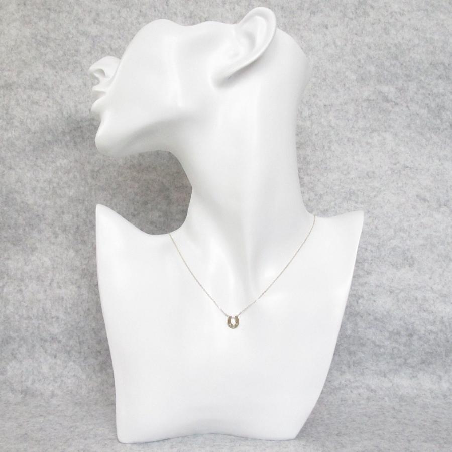 LoveReva ラブレバ K10 天然ダイヤモンド 馬蹄 ペンダント ネックレス レディース 1403 (イエローゴールド) LoveReva ラブレバ K10 天然ダイヤモンド 馬蹄 ペンダント ネックレス レディース イエローゴールド