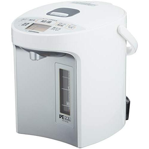 象印 マイコン沸とうVE電気まほうびん 優湯生 2.2L ホワイト CV-GT22-WA