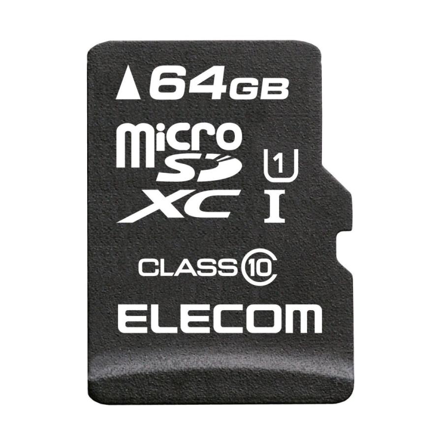 2015年モデルエレコム microSD 64GB MF-MSD064GC10R Class10 データ復旧1年間1回無料サービス付 【超歓迎】