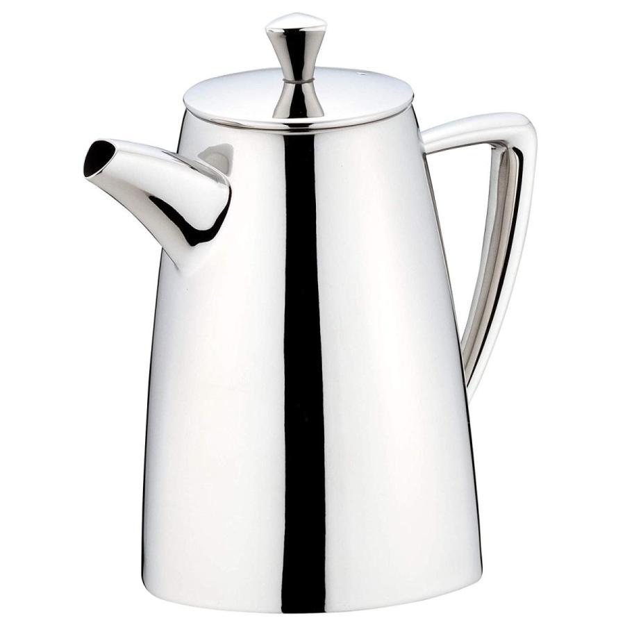 円 税込 送料無料 三宝産業 コーヒーサーバー シルバー 10人用 トライアングル コーヒーポット