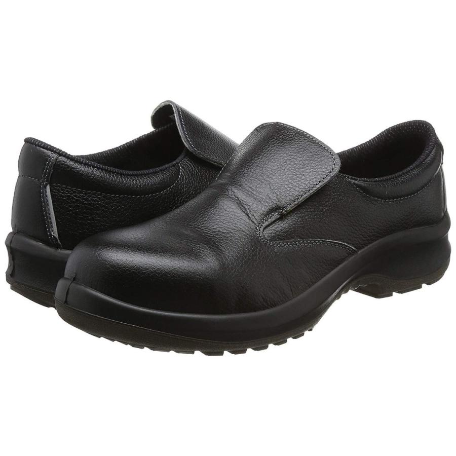 【人気No.1】ミドリ安全 安全靴 JIS規格 短靴 スリッポン プレミアムコンフォート PRM200 メンズ ブラック 27 cm 3E