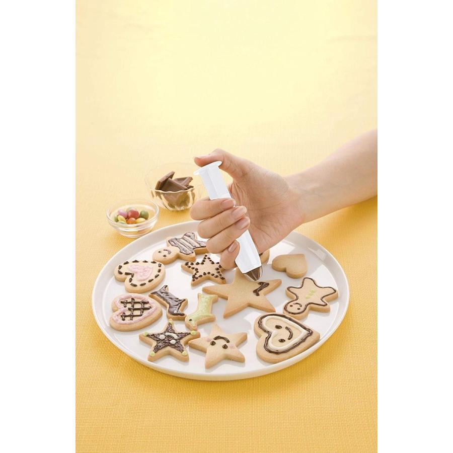 2022新発貝印 スタンド付 チョコレート Select House 絞り器 Kai DL-6317 調理器具 kaicut クッキープレス·クリーム絞り器