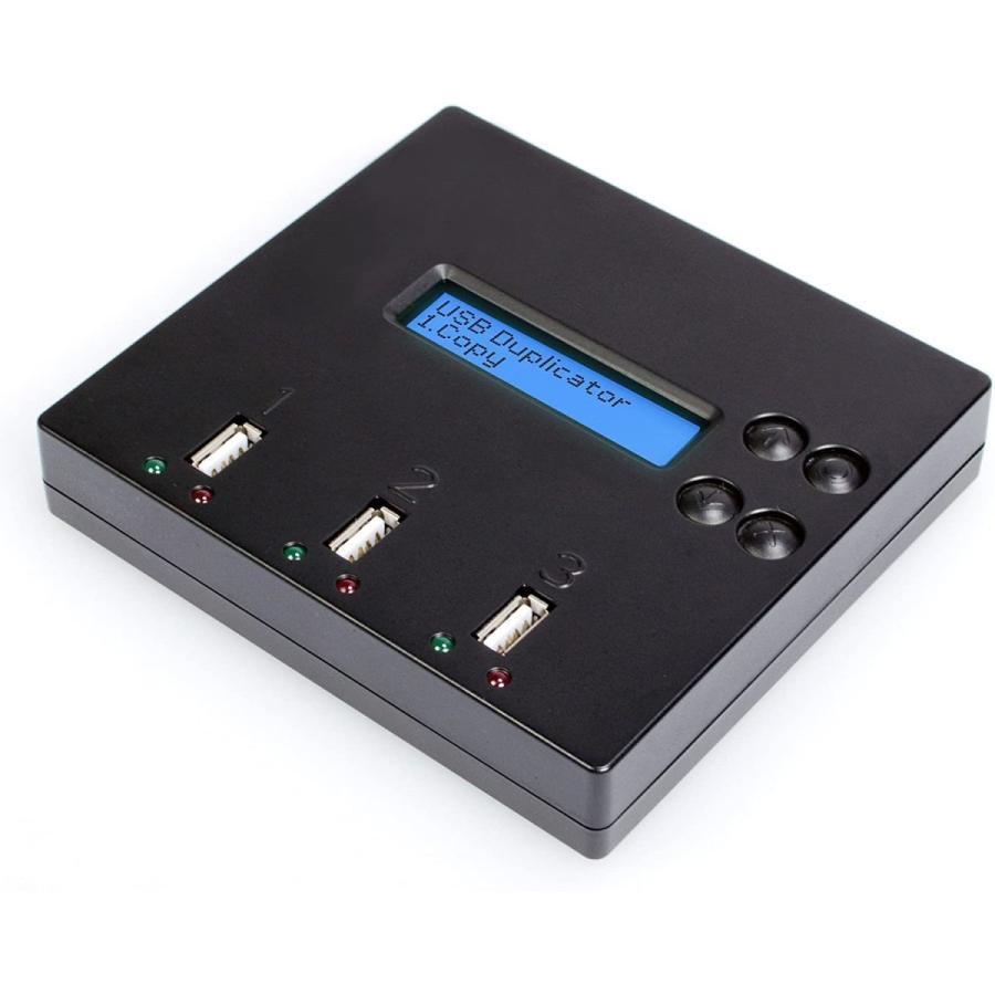 U-Reach Japan UB300 1:2 USBデュプリケータ USBメモリのコピー、消去が可能な小型デュプリケータ。1個のUSBメモ