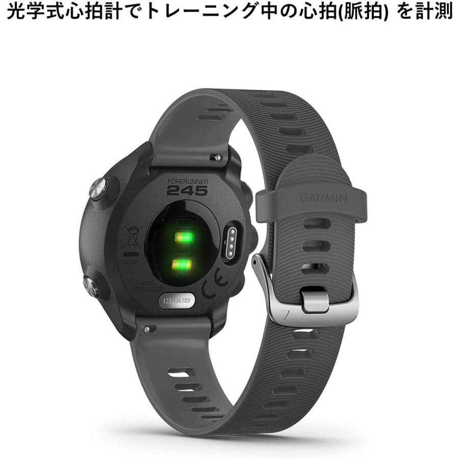 100 本物保証 Garmin ガーミン Foreathlete 245 Black Slate 010 021 42 年最新海外 Zoetalentsolutions Com
