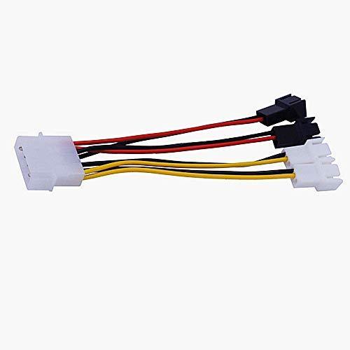 Siyuxinyi 4ピンmolex To 4 X 3ピン 4ピンpmw 12v Pcケースファン電源アダプタケーブル 3ピンまたは4ピン ダブルケーツーyahoo 店 通販 Yahoo ショッピング
