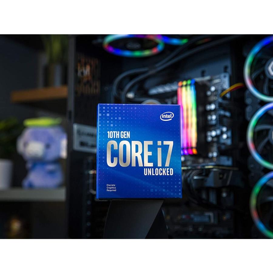 INTEL 第10世代CPU Comet Lake-S Corei7-10700KF 3.8GHz 8C/ 16TH 