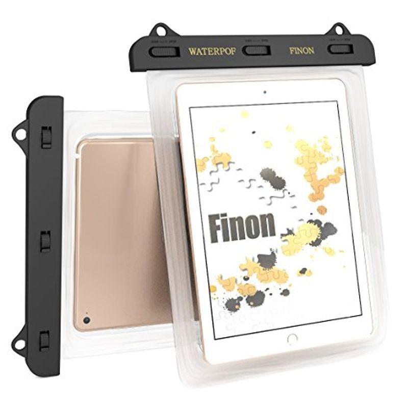 FINON 防水ケース タブレット 10.5インチ以下まで対応 iPad 10.2 (2021 2020 2019)第9世代 第8世代 第7