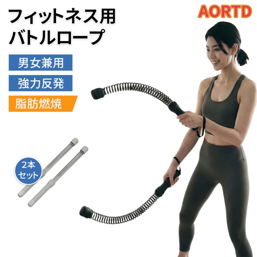 AORTD バトルロープ ロープレス 筋トレ バトルロープ代用 トレーニング