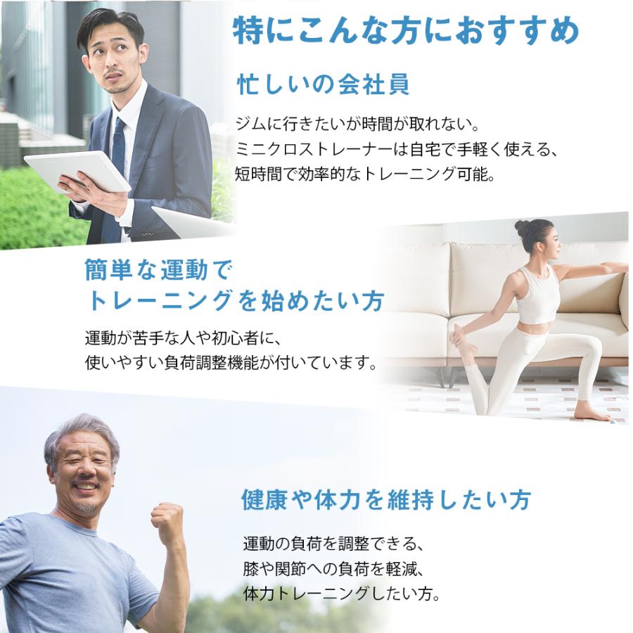AORTD ミニ クロストレーナー ステッパー 座ったまま フィットネス