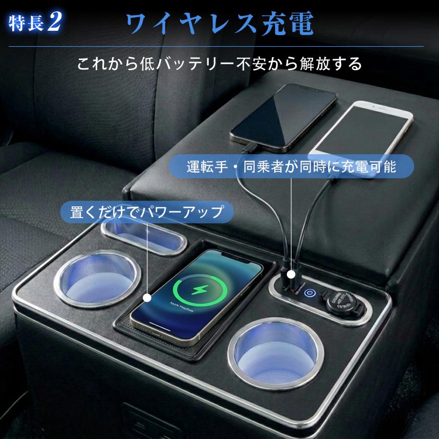 AORTD コンソールボックス ハイエース 200系 レジアスエース superGL