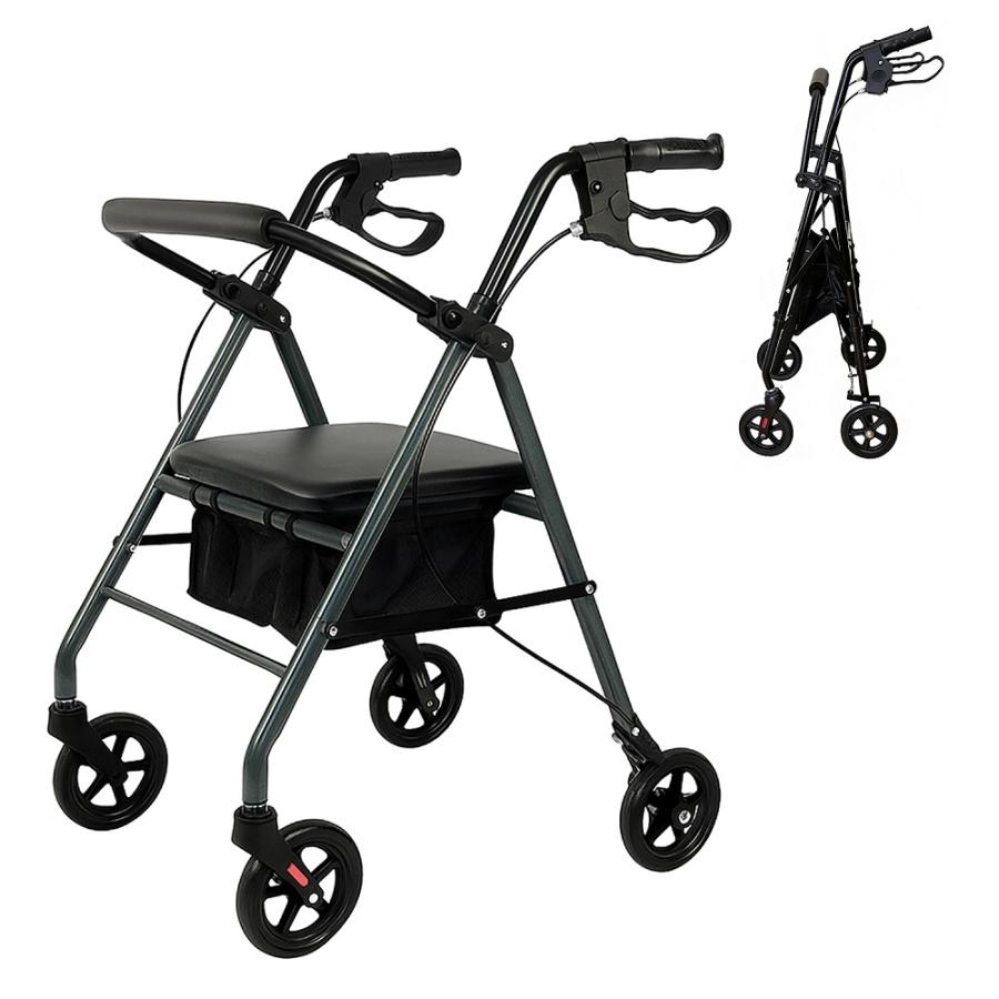 AORTD 歩行器 歩行補助車 手押し車 ボックスカー 老人車 介護 買い物
