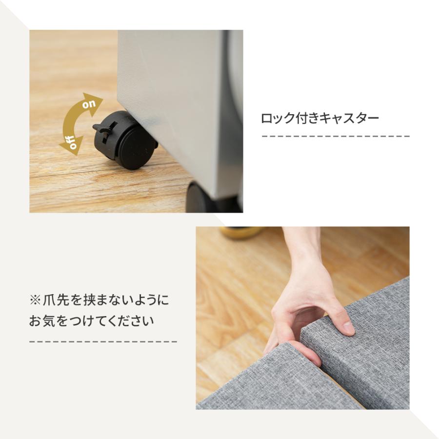 AORTD 折りたたみベッド 三つ折り シングルベッド S いす ベッド 高