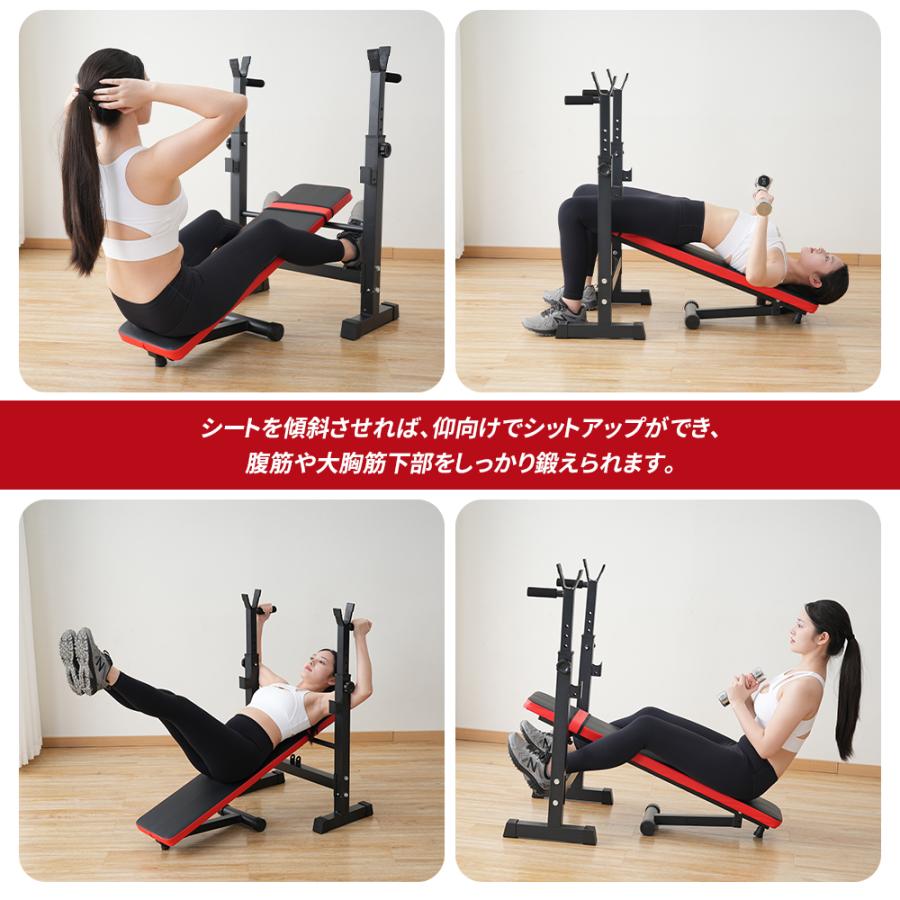AORTD プレスベンチ トレーニングベンチ 耐荷重250kg ベンチプレス台