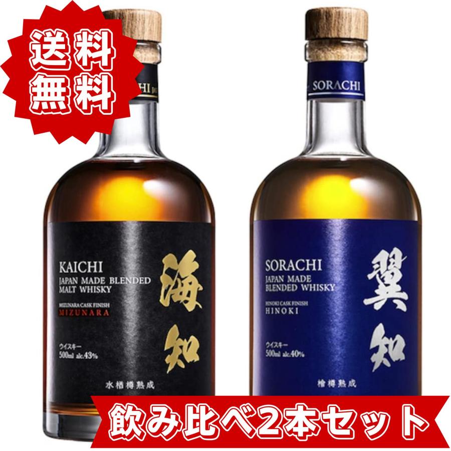 海知 翼知 カイチ ソラチ 飲み比べセット 各1本ずつ2本セット 限定 