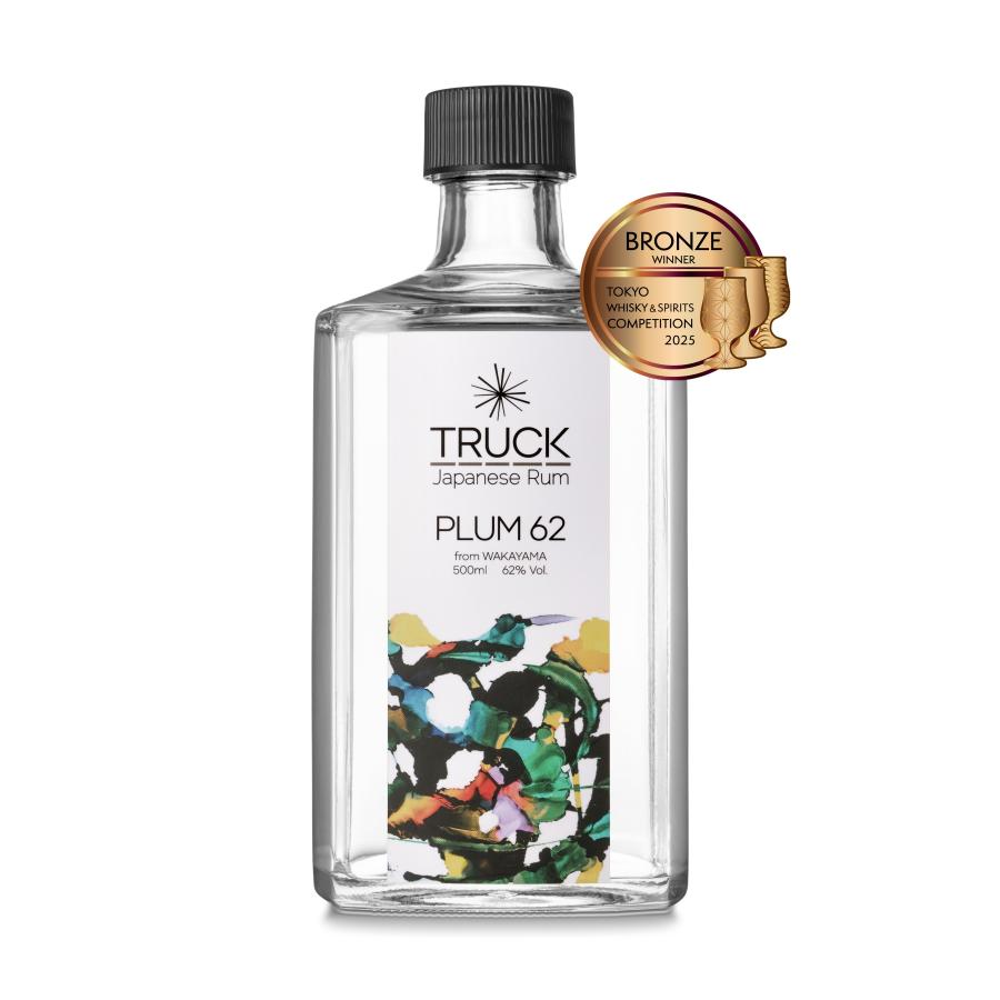 PLUM 62 | TRUCK Japanese Rum 国産 ホワイトラム 500ml 62度