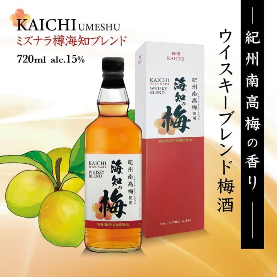 海知の梅 翼知の梅 飲み比べ仕かける ウィスキー組み合わせる 梅酒 720ml ミズナラ樽 ヒノキ樽 国産 御前上等 製造会社堅苦しさ 九鼎大呂